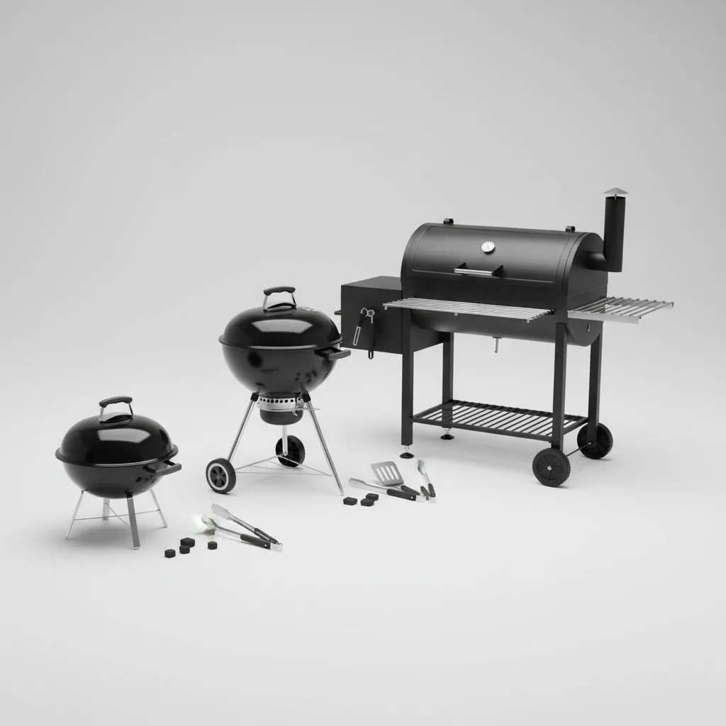 charcoal grill sizes