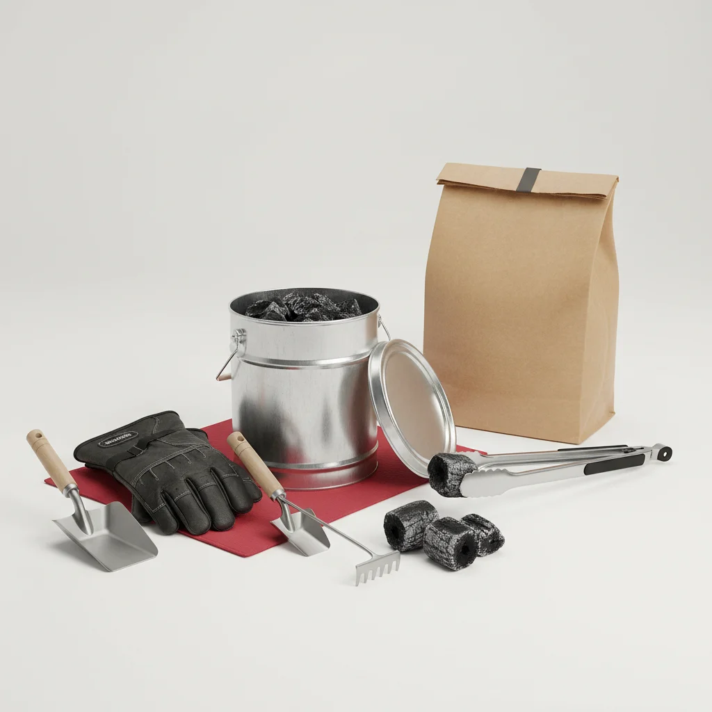 charcoal grill ash disposal