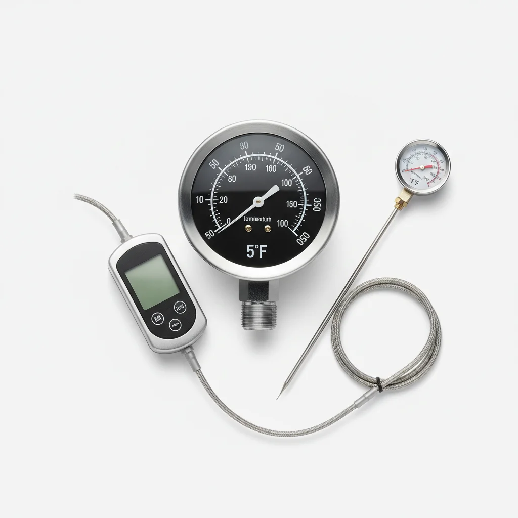 charcoal grill temperature gauges